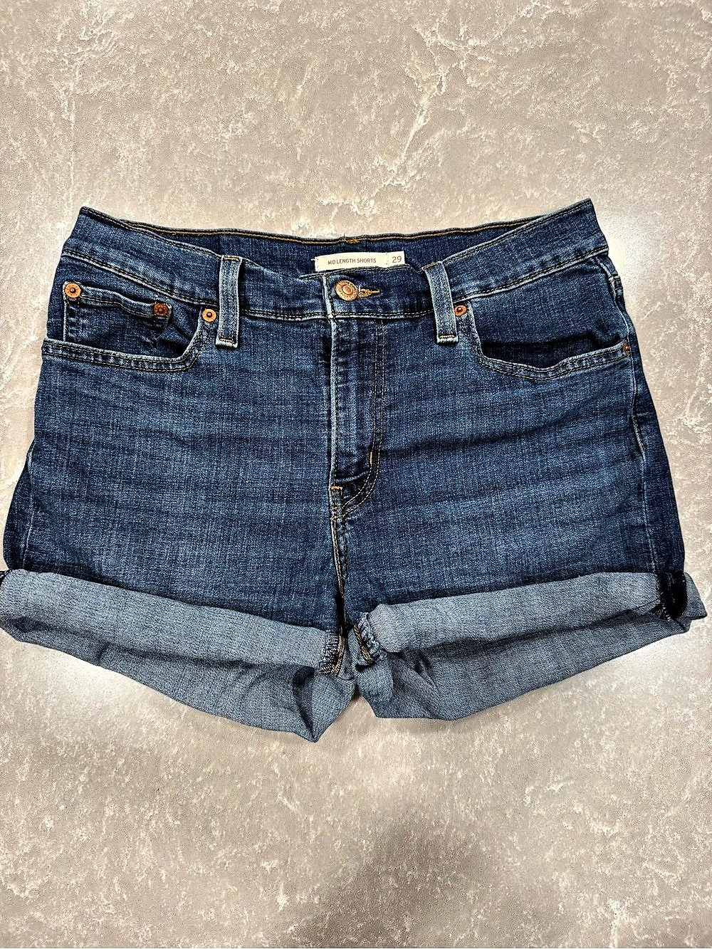 Levi's 501 Denim Jean Shorts Waist 29 Like New